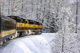 Aurora Winter Train